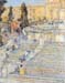 The Spanish steps by Hassam