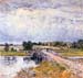 The bridge from Old Lyme by Hassam