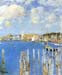 The inland port of Gloucester by Hassam