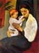 Mother and Child by August Macke