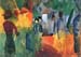 People in the park by August Macke