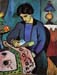 Wife of the artist by August Macke