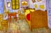 Bedroom at Arles by van Gogh