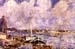 Boats on the Seine by Renoir
