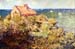 Fisherman's Cottage on a Cliff by Monet
