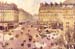 Place du Theatre Francais, Soleil by Pissaro