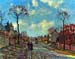 Strait of Louveciennes by Pissarro