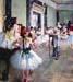 The dance class by Degas