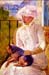 Woman with a Dog by Cassatt