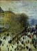 Boulevard of Capucines by Monet
