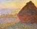 Claude Monet - Graystacks I