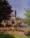 Garden at Sainte-Adresse by Monet