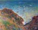 On the cliffs of Pour Ville, Fine weather by Monet