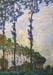 Poplar series, wind by Monet
