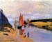 Port of Trouville by Monet