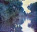 Seine bend in Giverny by Monet