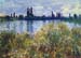 Seine shores at VEtheuil by Monet