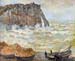 Stormy Sea (La Porte d'Aval) by Monet