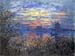 Sunset on the Seine by Monet