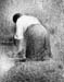 Washerwoman by Seurat