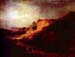 Landscape with baptism by Rembrandt