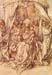 Madonna with angels under a canopy by Durer