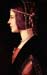 Portrait of a Lady (Beatrice d Este) by Da Vinci