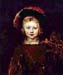 Portrait of a boy (Titus, Rembrandt's son) by Rembrandt