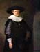 Portrait of the poet Jan Hermansz. Krul by Rembrandt