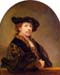 Self-Portrait [5] by Rembrandt