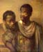Two young Africans by Rembrandt