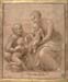 madonna col bambino san giovannino e sant elisabetta by Raffaello