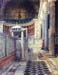 The interior of the church of San Clemente, Rome by Alma-Tadema