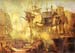 Battle of Trafalgar by Joseph Mallord Turner