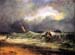 Fishermen in a squall by Joseph Mallord Turner