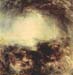 Shade and darkness - The evening of the deluge by Joseph Mallord Turner