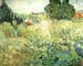 Marguerite Gachet in her garden by Van Gogh