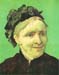 Portrait of the mother of the artist by Van Gogh