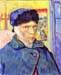 Self-Portrait with cut ear [2] by Van Gogh