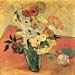 Still Life with Japanese vase, roses and anemones by Van Gogh