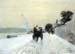 Along the Seine, Winter by Hassam