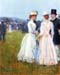At the Grand Prix in Paris by Hassam
