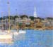 Cat Boats, Newport by Hassam