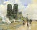 Cathedral of Notre Dame, 1888 by Hassam