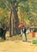 Fifth Avenue and Washington Square by Hassam