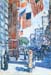 Flags, Fifth Avenue by Hassam