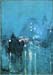 Nocturne, Railway Crossing, Chicago by Hassam