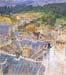 Roofs, Pont-Aven by Hassam