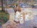Spring in Central Park by Hassam