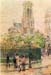St. Germain l`Auxerrois by Hassam